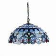 thumbnail image 2 of CHLOE Grenville 2 Light Victorian Ceiling Pendant Fixture 18" Shade, 2 of 2