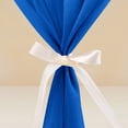 thumbnail image 4 of ⚡ Big Sale ! 10ft Chiffon Table Runner 29x120 Inches Dusty Blue Table Runner For Wedding Baby Girl Bridal Shower Decorations, 4 of 9