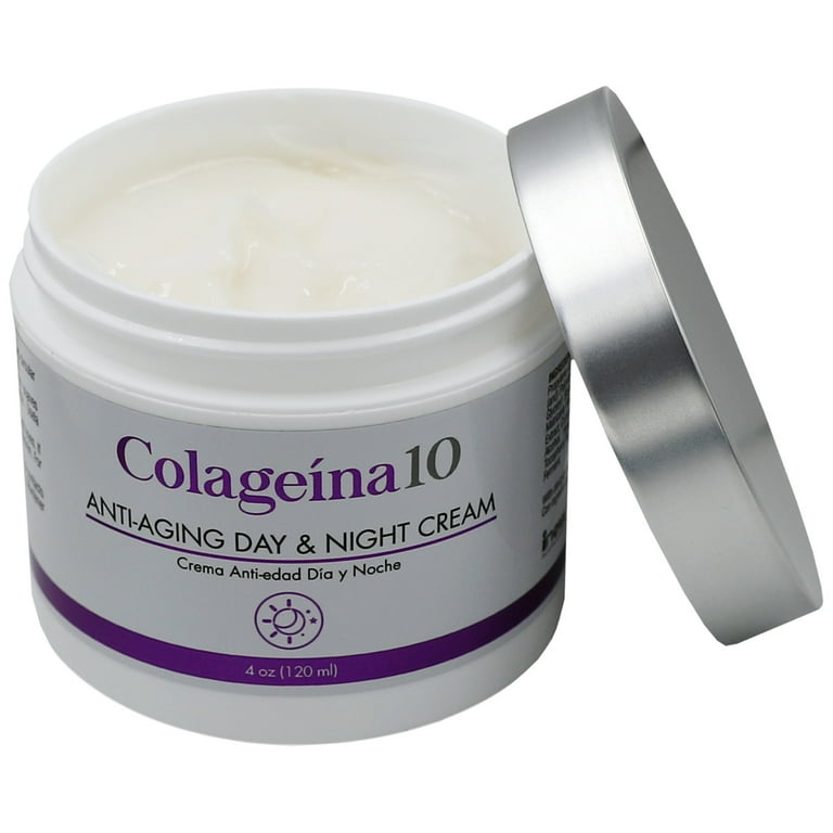 Colageina 10 Anti-Aging Day & Night Cream, Moisturizer for