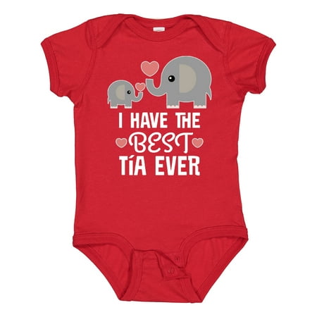 

Inktastic Best Tia Ever Niece Nephew Gift Baby Boy or Baby Girl Bodysuit