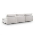 thumbnail image 4 of 3 pcs Sofa Sectional, Brown, Fabric, Living Room Lounge Cafe Lobby Hospitality Restaurant, Modern Contemporary, HB37462, 4 of 7