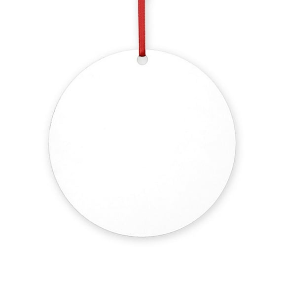 CafePress - Old School -  Round Wood Ornament 4"