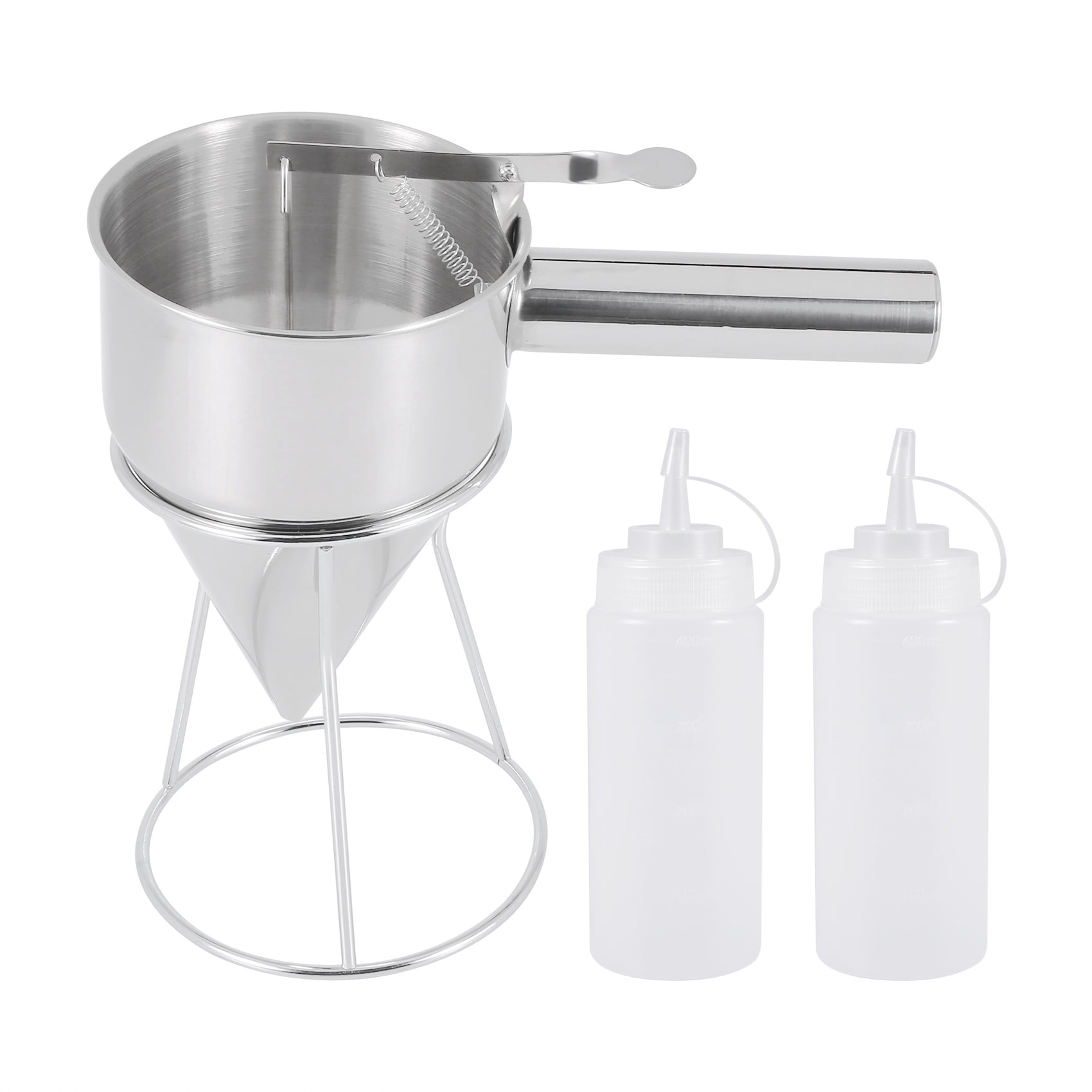 Batter Dispenser Pancake Batter Dispenser, Stainless Steel Stirring