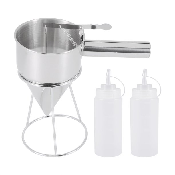 Batter Dispenser Pancake Batter Dispenser, Stainless Steel Stirring