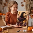 thumbnail image 2 of Halloween Pearl Art DIY Kit, Ghost Painting Set, 12 x 16 Inch DIY Bead Art Craft Supplies, Seasonal Wall Decor Project for Adults Home Decoration, 2 of 6