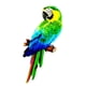 thumbnail image 4 of espuma hecha a mano, modelo de pájaro de imitación de loro Artificial, figurita de pájaros, loro, decoración de jardín para el hogar estilo A Macarena Estatua de loro, 4 of 7