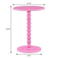 thumbnail image 4 of Classic Accents Venetian Islands Spindle Table in Pink Wood Finish, 4 of 11