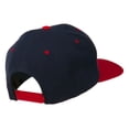 thumbnail image 4 of Arial Number 2 Embroidered Classic Two Tone Cap - Navy Red OSFM, 4 of 5