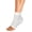 White, variant on Compression Foot Sleeves treats and prevents Plantar Fasciitis (L, Tan, Single)