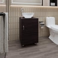 thumbnail image 2 of Meuble-Lavabo de Salle de Bain FM FURNITRE Loli avec Lavabo Intégré Wengue, 2 of 7