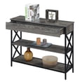 thumbnail image 4 of Tucson 1 Drawer Console Table, Weathered Gray, 4 of 5