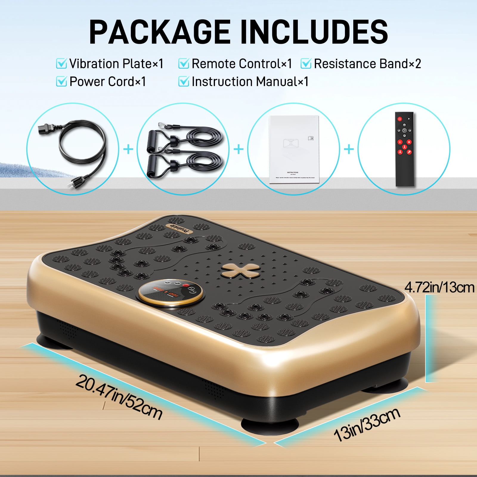 Vibration Plate Fitness Machine
