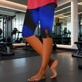 thumbnail image 2 of kaondbfi Leggings for Women Plus Size Knee Length No Pockets High Waisted Yoga Pants Soft Workout Tights, 2 of 5