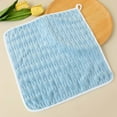thumbnail image 6 of AuroraX Soft Hand Towels Skin Anti-Microbial Sky Blue Washcloths Small Coral Fleece for Kids,Daily,Bathroom, 6 of 6