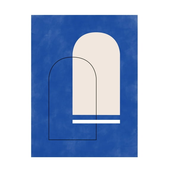 Trademark Fine Art Elena Ristova Indigo13 Canvas Wall Art