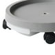 thumbnail image 3 of Bandeja de macetas movibles con ruedas universales Maceta Caddy Bandeja de jardinera de almacenamiento de cojinete alto redondo para tienda Hotel, 3 of 3