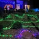 thumbnail image 3 of Luces solares en forma de cuerda QITONG, color rojo y verde, 10 m, 100 LED, paquete de 2, 3 of 8