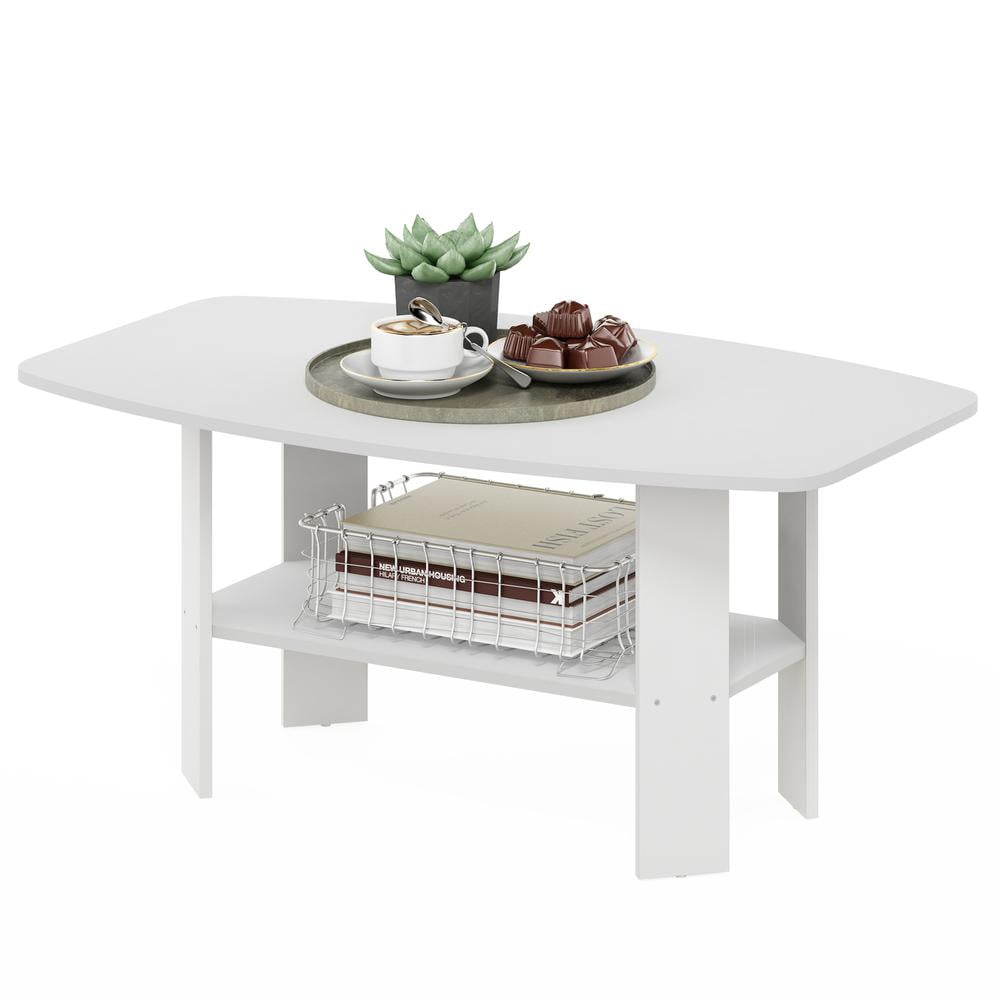 Furinno Simple Design Coffee Table White