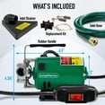 SumpMarine Water Transfer Pump with ON/OFF Switch and 6' Water Hose Kit