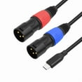 thumbnail image 5 of USB C to Dual XLR Audio Cable Type C to XLR Male Output Stereo Cord Male XLR to USB C Converter Adapter for Amplifier, 5 of 10