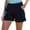 Black, variant on Shorts Casual Women's High Waist Casual Pants Casual Elastic Waist Loose Shorts Pants Short Sleeve Button down Shirts for Women Short Socks for Women Low Cut Volleyball Shorts Womens Skirts for Women