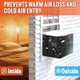 thumbnail image 6 of Air Conditioner Covers for Outside, 21"Wx16"Dx15"H Window Air Conditioner Insulation Cover with 3 Layers Protection, Outdoor Dust-Proof & Waterproof AC Cover, 6 of 13