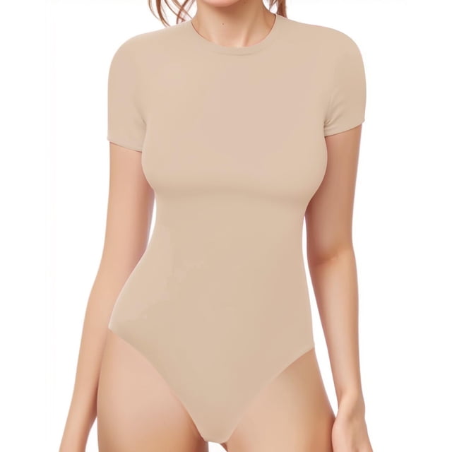 Camisetas de manga corta con cuello redondo MANGOPOP para mujer