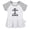 Gray Raglan Dresses, variant on My Superstar Is My Dad Funny Dresses For Baby, Newborn Babies Skirts, Infant Princess Dress, 0-24M Kids Graphic Clothes (White Sleeveless Dresses, 0-6 Months)