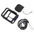 thumbnail image 3 of MYG Étui de Protection en Silicone Premium avec Lanière et Capuchon d'Objectif pour GoPro Hero13 Noir, 3 of 10