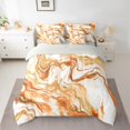 thumbnail image 2 of Castle Fairy Abstract Marble 7-Piece Twin Bedding Sets for Boys Girls Children,Gradient Marbling Watercolor Bedding Comforter Set,Gold Metallic Breathable Sheet Sets,Luxury Bedroom Decor, 2 of 8