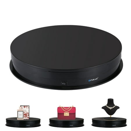 PULUZ Electric Turntable Rotating Display Stand Plastic Rotating ...