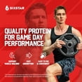 thumbnail image 2 of Six Star Whey Protein Powder Plus - Fórmula de recuperación y desarrollo muscular con aislado de suero en polvo, BCAA, 30 g de proteína, apoyo inmunológico - Suplemento post-entrenamiento - Galletas y, 2 of 5