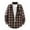 #Brown, variant on DPTALR Men's Casual Solid Long-Sleeve Cardigan Shirt Lapel Collar & Pocket,Red Big and Tall Men XL