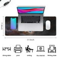 thumbnail image 5 of Reach for the Stars with our Large Mouse Pad - Non-Slip Rubber Base, Dazzling Galaxy Design, Stitched Edges. Perfect as a Keyboard Mat and Desk Pad - 31.5x11.8in., 5 of 7
