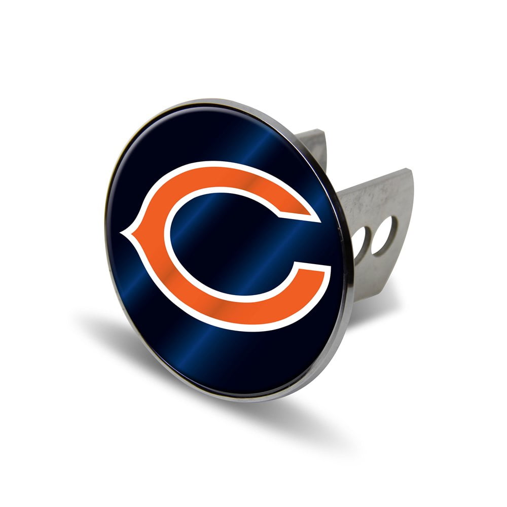 Rico Industries Chicago Bears Metal 2 Trailer Hitch Cover Laser Cut Acrylic Logo Football 