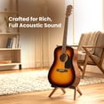 thumbnail image 6 of Fender FA-125 Dreadnought Acoustic Guitar - Sunburst w/ Gig Bag, 6 of 9