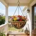 thumbnail image 6 of Planter Hanging Basket, Suspended Garden Flower Pot Holder, Decorative Hanging Basket, Multi-Scene Basket for Indoor Outdoor Home Garden Decor, 6 of 6