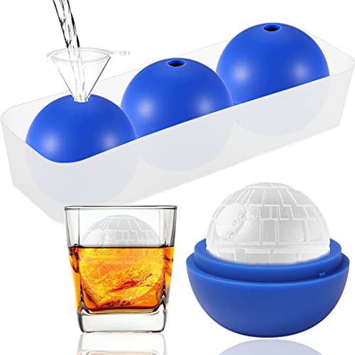 Diy Silicone Ice Cube  Death Star Tray Wars Ice Cube Ball Maker Silicone Mold 3" 