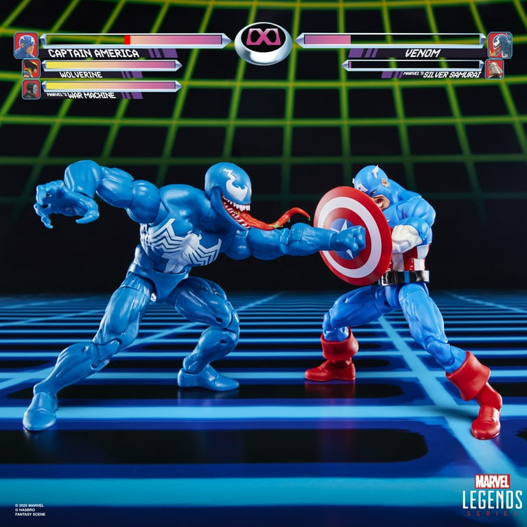 Marvel Legends Series Gamerverse Captain America vs Venom 6