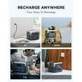 thumbnail image 4 of EcoFlow RIVER 2 Max Portable Power Station 512Wh Capacity,Solar Generator,1000W AC Output for Outdoor Camping,Home Backup,Emergency,RV,off-Grid, 4 of 9