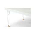 thumbnail image 4 of Meridian Furniture Bethany White Dining Table, 4 of 6
