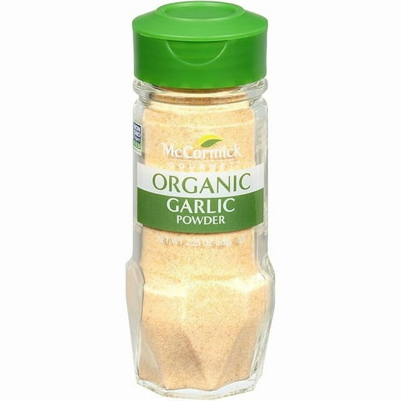 1x McCormick Gourmet Organic Garlic Powder, 2.25 Oz
