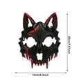 thumbnail image 3 of Performance de Danse d'Halloween Tigre Qui Saigne Demi-Visage Yasha Tengu Loup Humain, 3 of 4