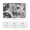 thumbnail image 7 of YFYANG 36"x24" Non-Slip Flannel Carpet Doormat, Living Room Bedroom Office Decorative Area Rugs, Indoor Abstract Vintage Chrysanthemum Texture Pattern Floor Mats, 7 of 7
