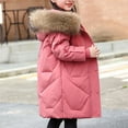 thumbnail image 5 of Wancir Girl's Long Winter Warm Parka Sherpa Trimmed Collar Puffer Ski Jacket Coat, 5 of 9