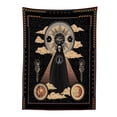 thumbnail image 1 of Tapiz de jardín, de estrels y , tapiz de pared , fondo negro, tapiz floral, telón de fondo para colgar en pared, para 150x100cm Sunnimix Pequeño tapiz tapiz colgando, 1 of 8