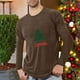 thumbnail image 1 of Blusas y camisas de manga larga con cuello redondo para hombre, deportivas, fitness, hogar, pijamas navideños estampados, camiseta de manga larga con cuello redondo, blusa de poliéster para hombre, 1 of 4