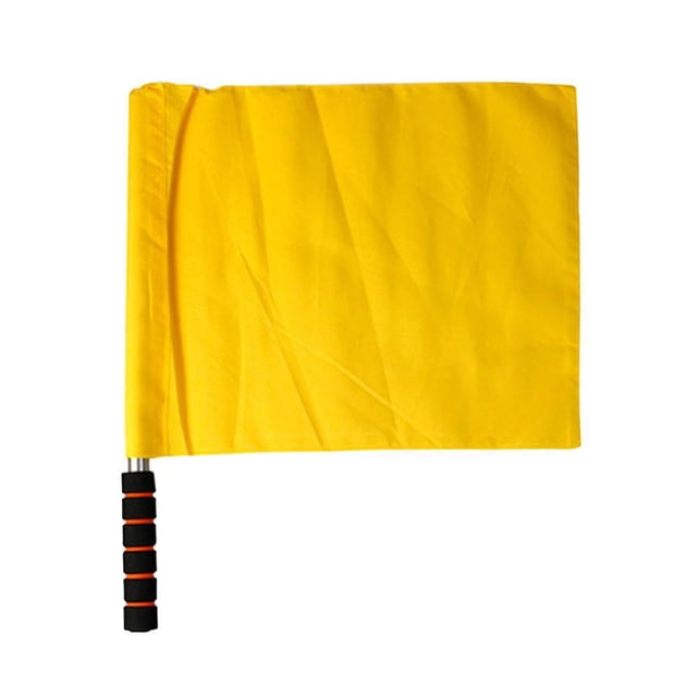 Drapeaux d'Arbitre de Soccer avec Codage Couleur pour un Contrôle Facile du Jeu