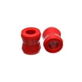 thumbnail image 2 of Energy Suspension 9.8109R Shock Absorber Mount Bushing  Red; Polyurethane; Includes Two Bushings For Large Race Hourglass Shape, 2 of 2