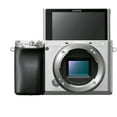 thumbnail image 5 of Sony a6400 (Silver) Mirrorless Camera with 16-50mm Lens + 64GB SD Card and More (International Version), 5 of 6